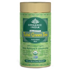 ORGANIC INDIA TULSI GREEN TEA LEAVES